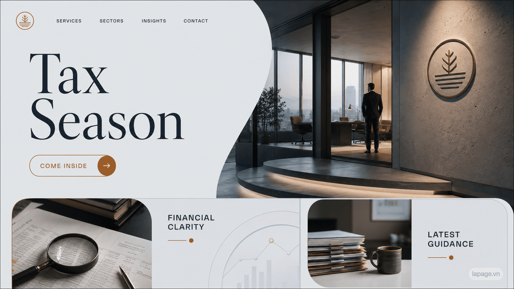 Preview of the related Tax Season website direction
