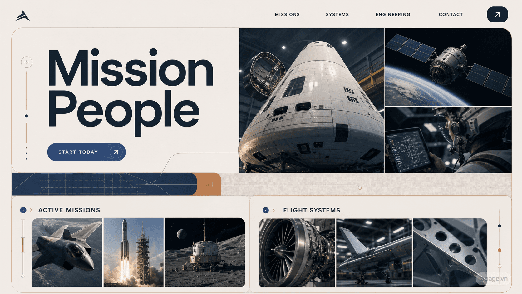 Preview of the related Mission People website direction