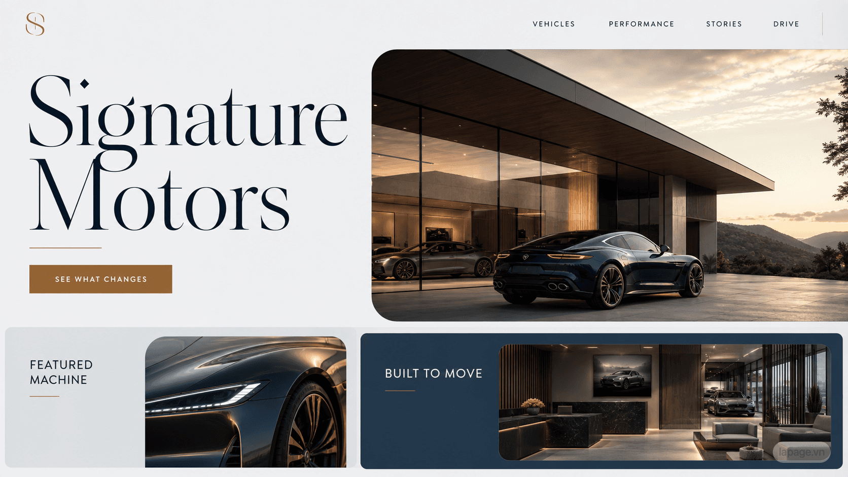 Preview of the related Signature Motors website direction