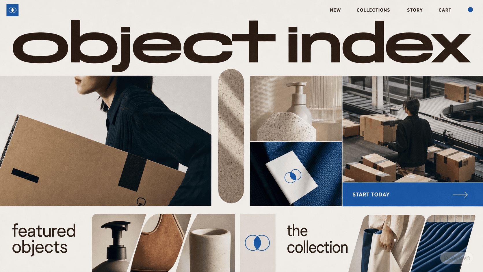 Preview of the related Object Index website direction