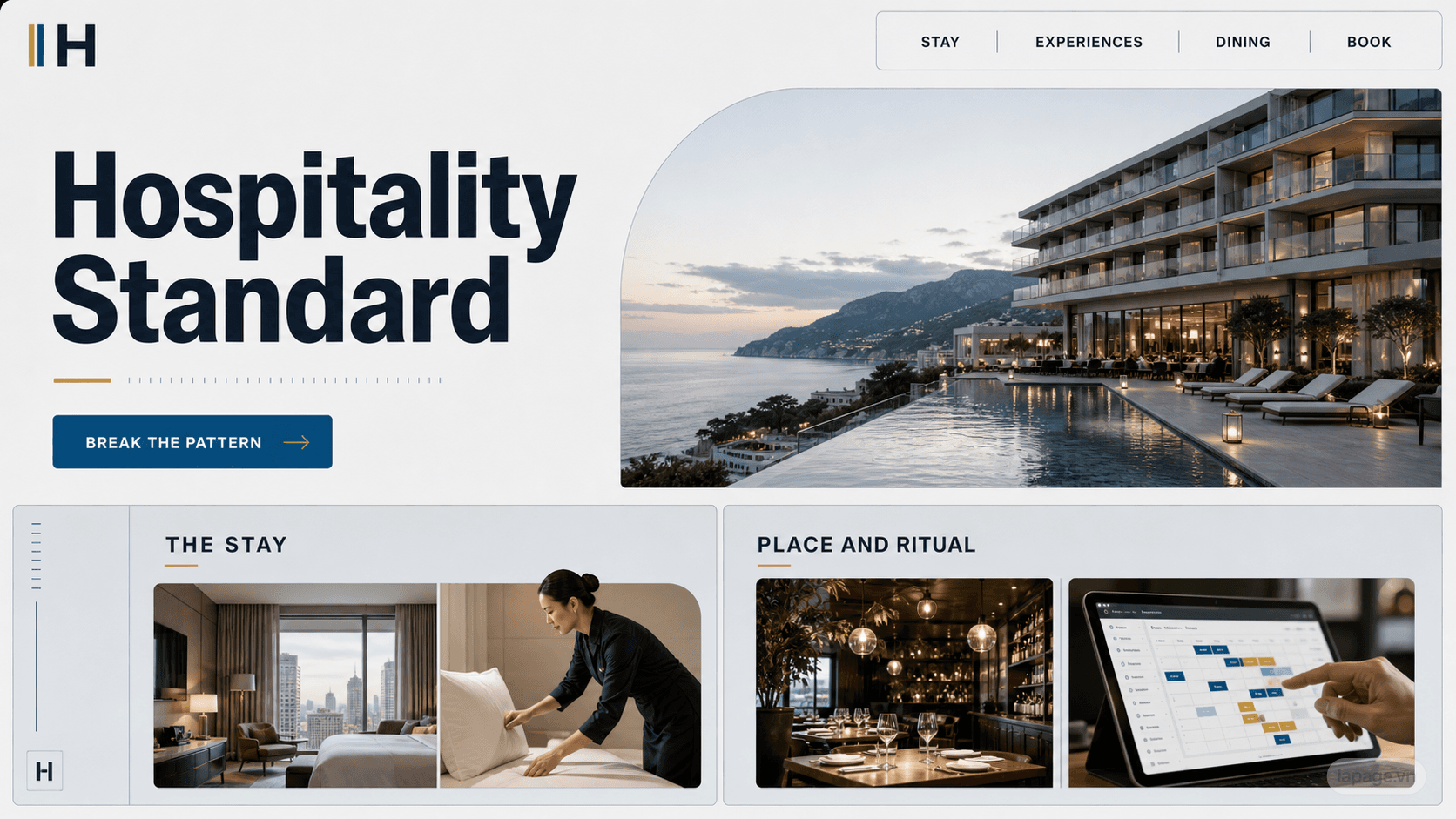 Preview of the related Hospitality Standard website direction