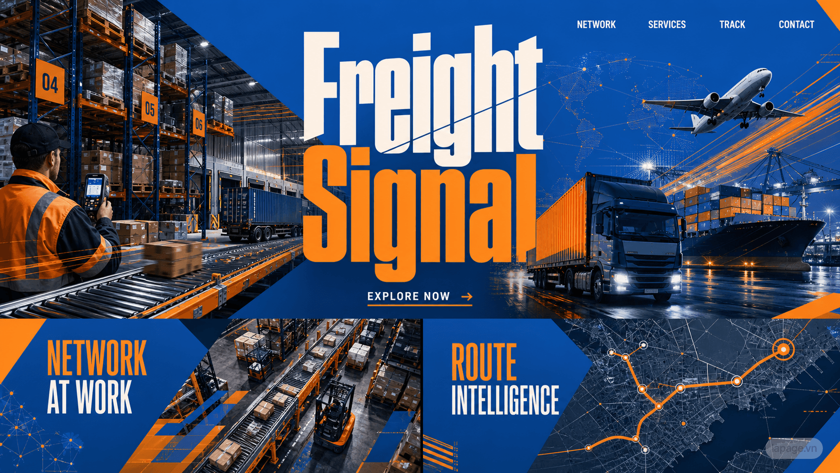 Preview of the related Freight Signal website direction
