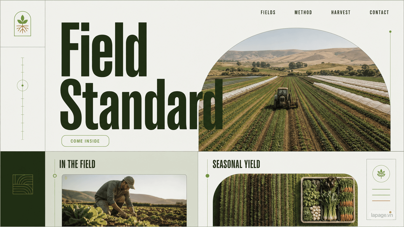 Preview of the related Field Standard website direction