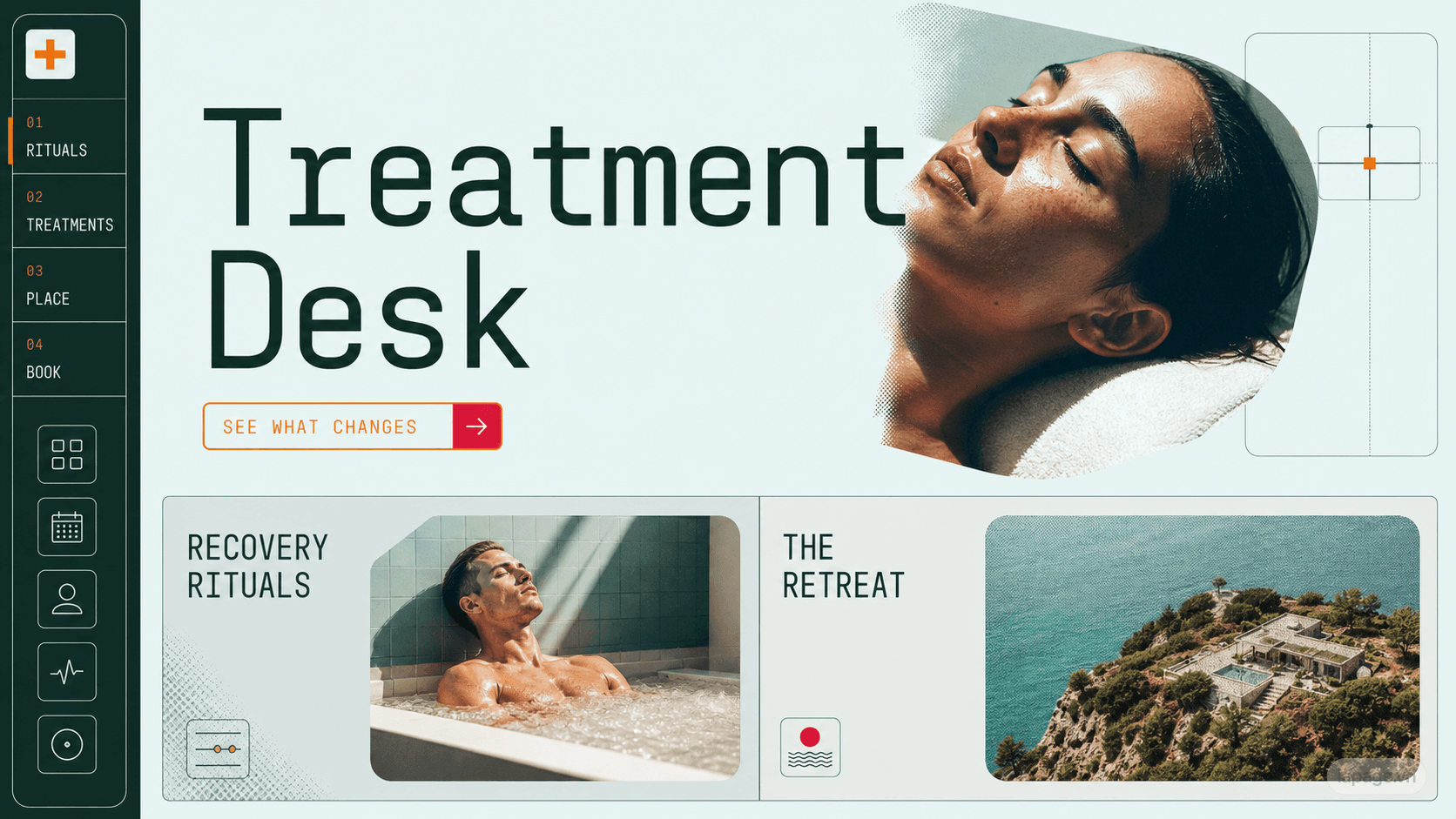 Preview of the related Treatment Desk website direction