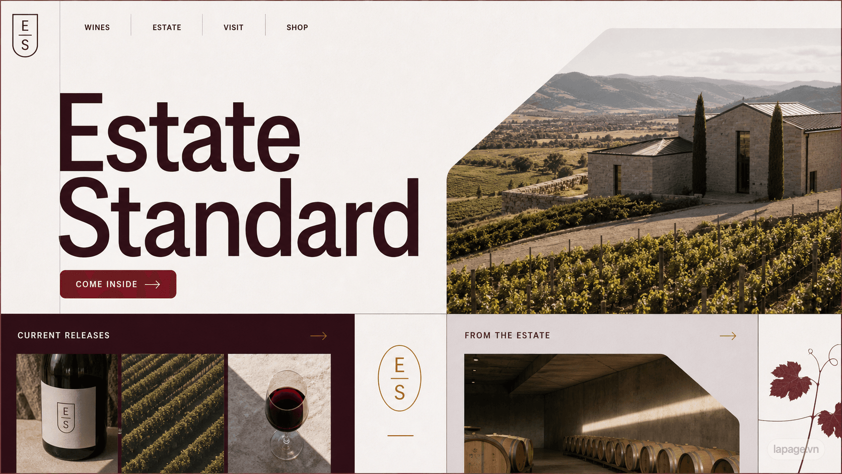 Preview of the related Estate Standard website direction
