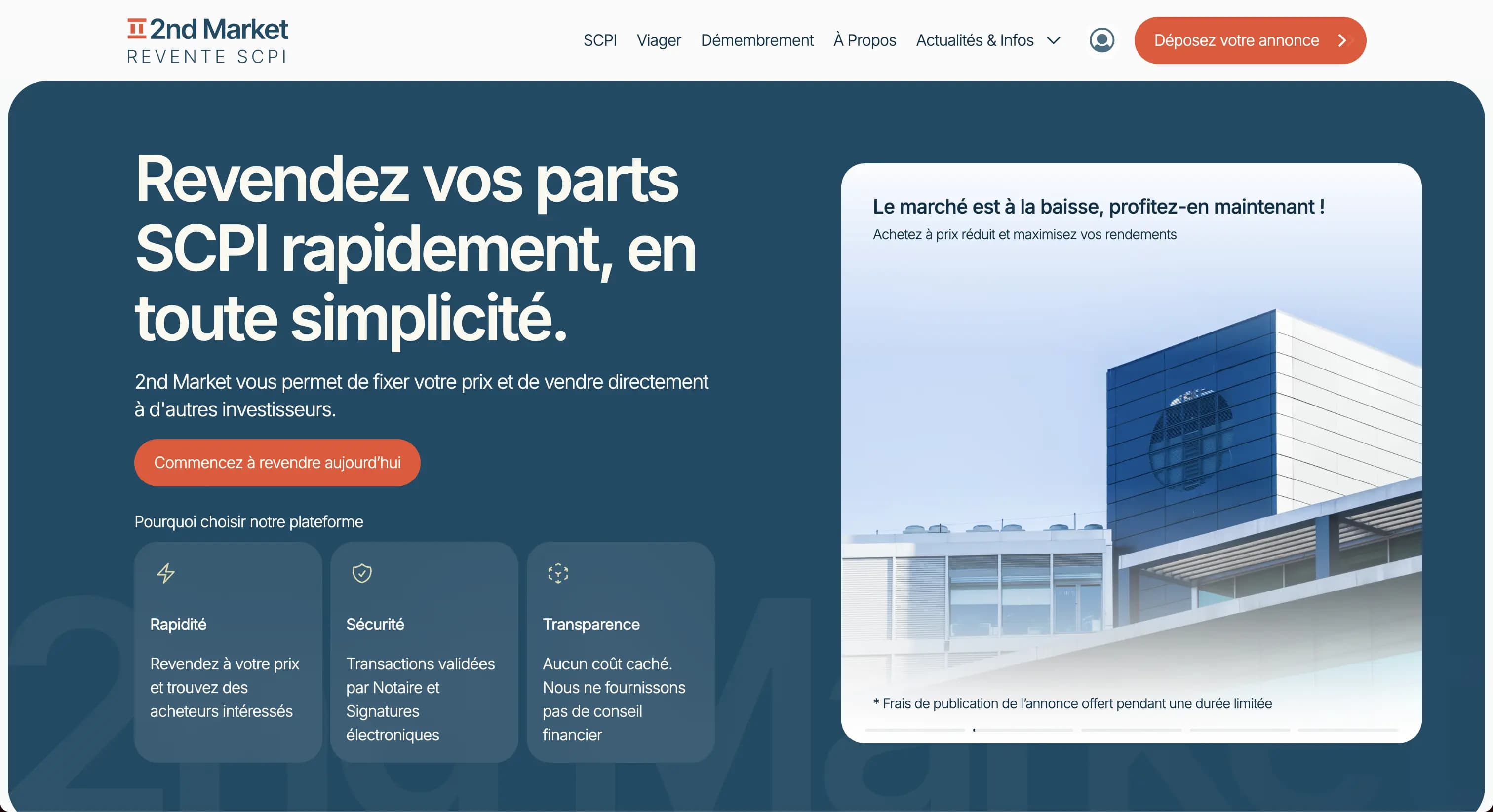 2nd Market website
