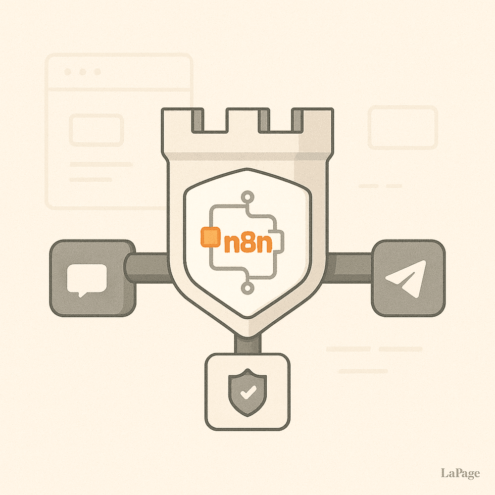 How We Ensure Security in LaPage’s N8N Hosting