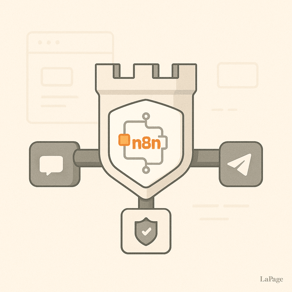 How We Ensure Security in LaPage’s N8N Hosting